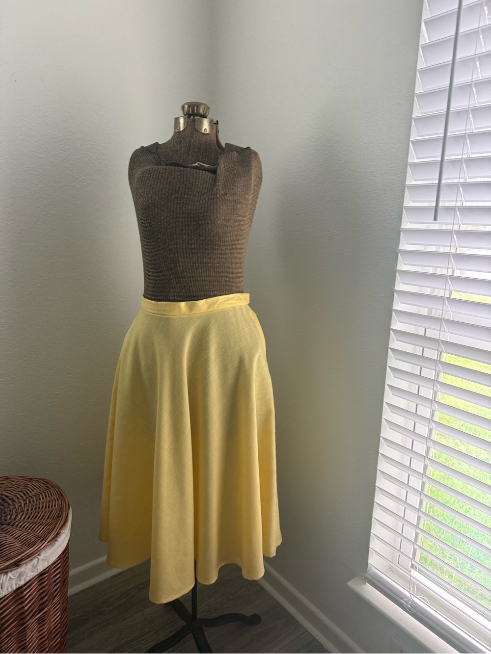Butter Yellow Skirt